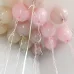 Шары на атласной ленте с бантиками