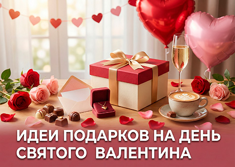 Идеи подарков на День святого Валентина