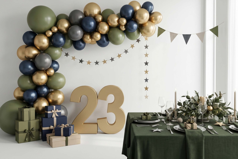 8 идей, как украсить праздник на 23 февраля.