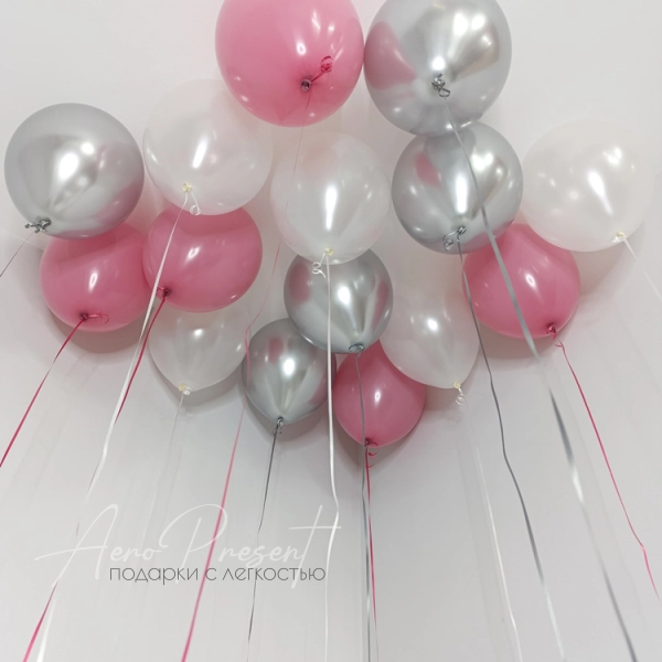 Микс шаров "Розовый кварц"
