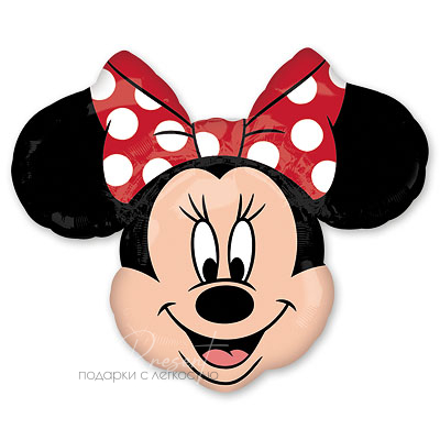 Фольгированный шар Минни Маус