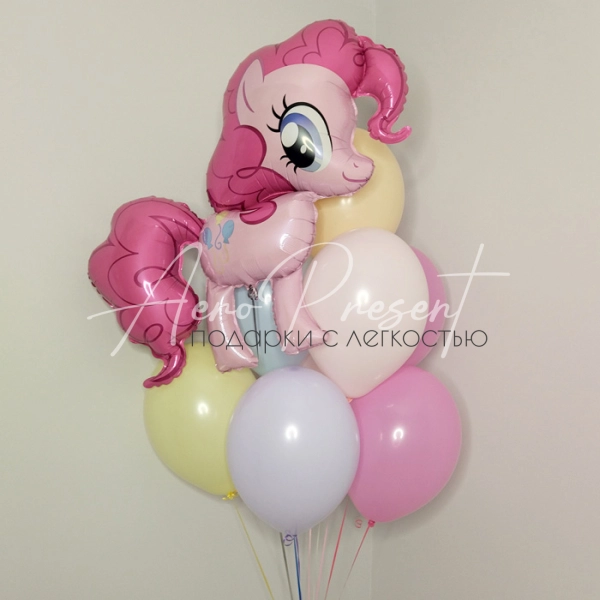 Набор шаров "Пони и макарунс"