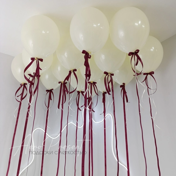 Набор воздушных шаров "Кремовая роскошь"