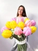 Букет из 17 тюльпанов "Весеннее очарование"