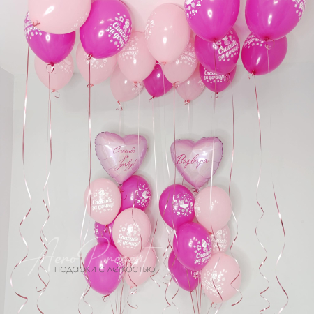 Оформление комнаты новорожденной девочке "Классика"