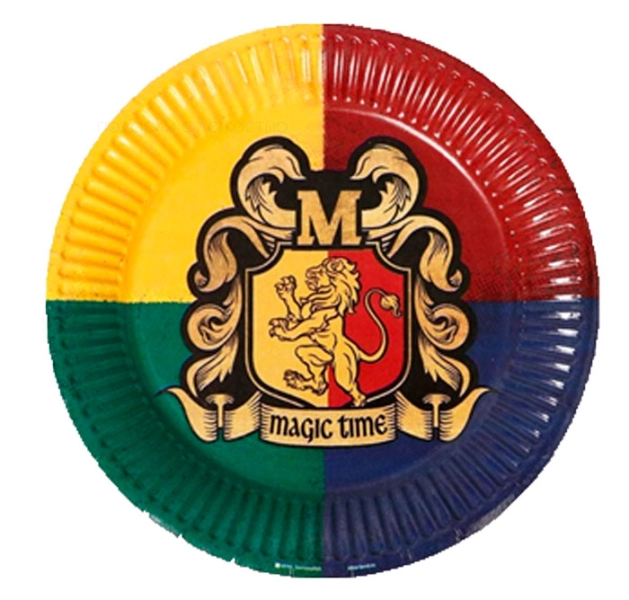 Тарелка бум Волшебники 18см 10шт