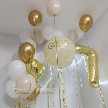 Набор воздушных шаров "Золотая сказка"