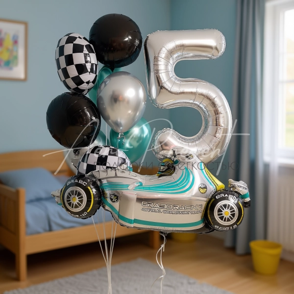Набор шаров "Скорость, мощь, праздник"