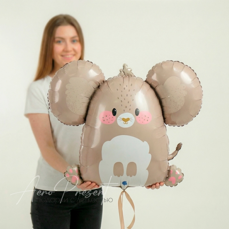 Фольгированный шар Фигура, Мышонок