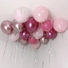 Микс шаров "Розовый шарм"