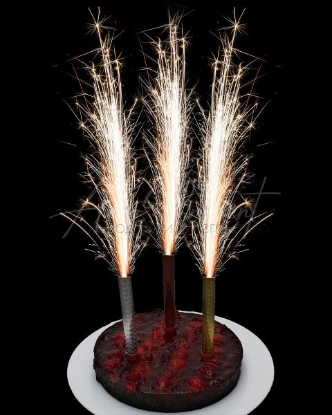 Свеча-фонтан