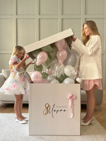 Коробка-сюрприз к 8 марта