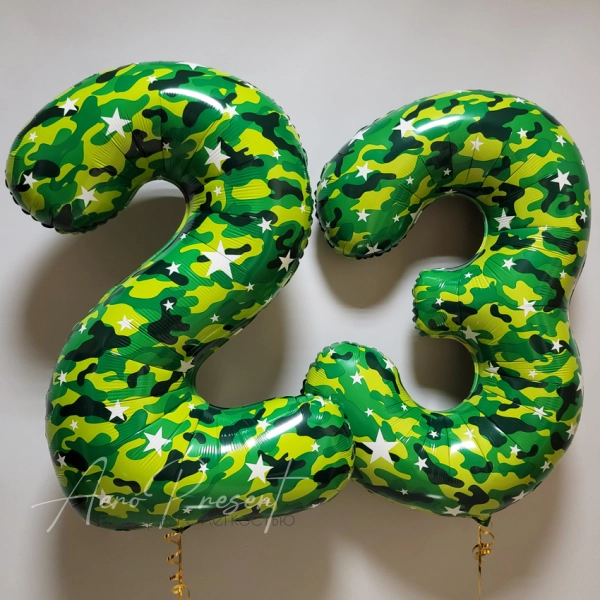 Камуфляжные цифры