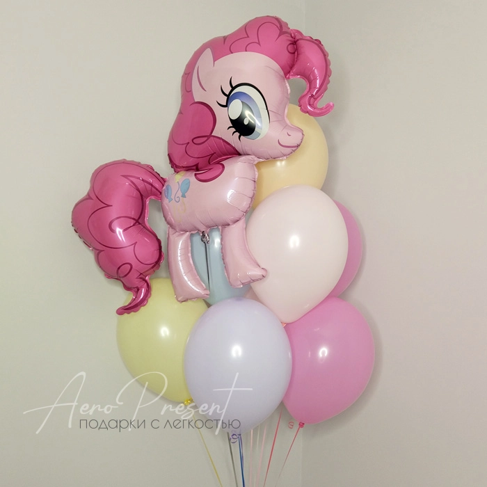 Набор шаров "Пони и макарунс"