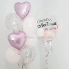 Набор шаров на выписку "Спасибо за дочь"