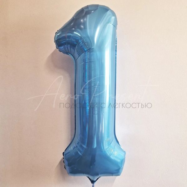 Фольгированная цифра "Морозная свежесть", 1