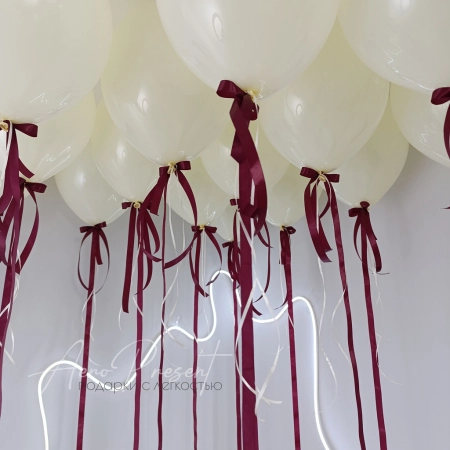 Набор воздушных шаров "Кремовая роскошь"