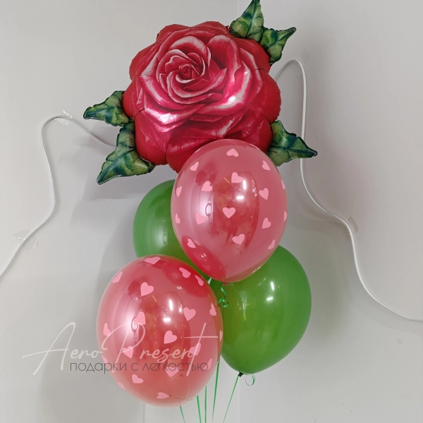 Набор воздушных шаров "Лепестки любви"