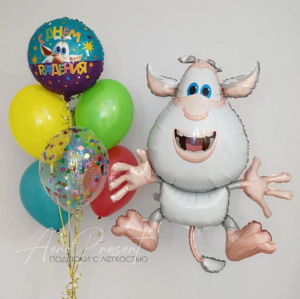 Набор воздушных шаров "Праздник с Бубой"