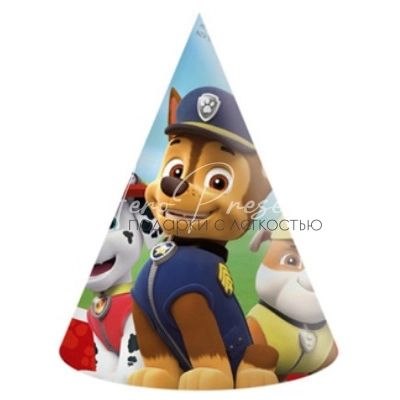 Колпак Щенячий Патруль 6шт