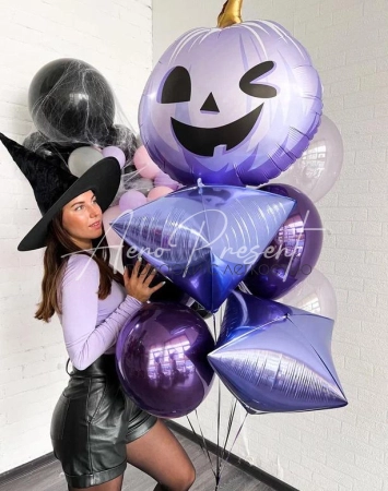 Набор "Лавандовая страшная тыква"