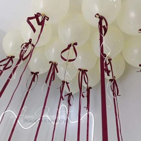 Набор воздушных шаров "Кремовая роскошь"