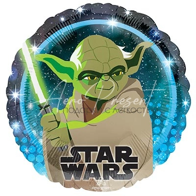 Магистр Йода, фольгированный шар