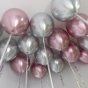 Набор шаров "Нежный блеск"