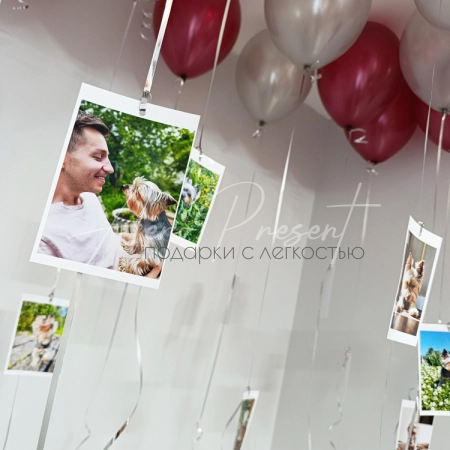 Шары с вашими фотографиями "Яркие воспоминания"
