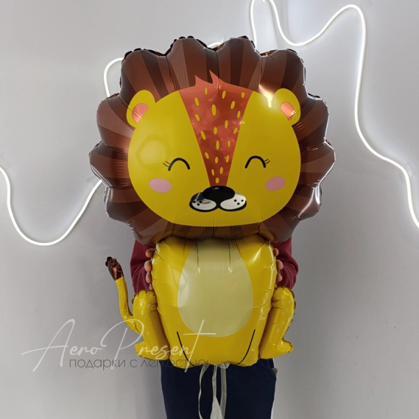 Фольгированный шар Лев