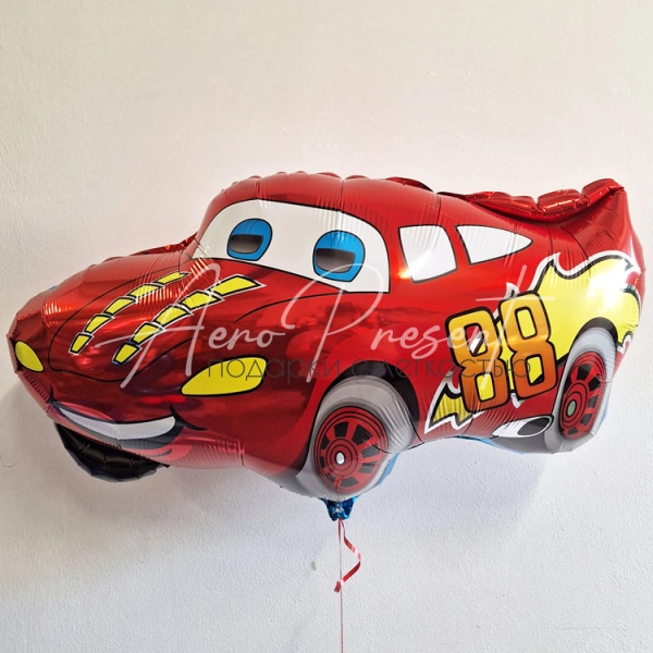 Гоночная машина, Маквин, фольгированный шар