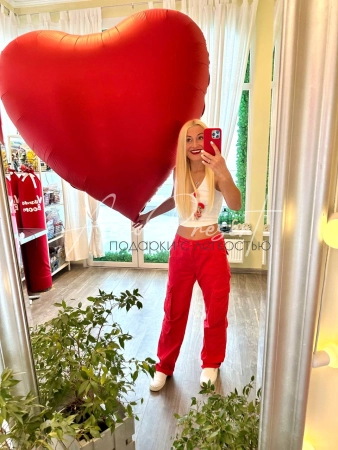 Гигантское летающее сердце 140 см.