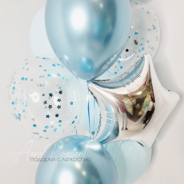 Набор шаров "Синие сны"