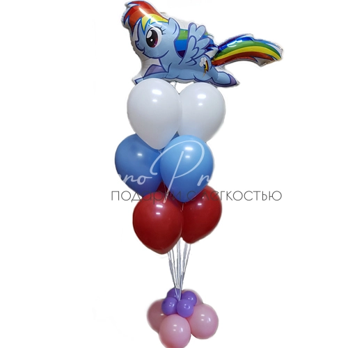 Букет "Радуга Дэш"