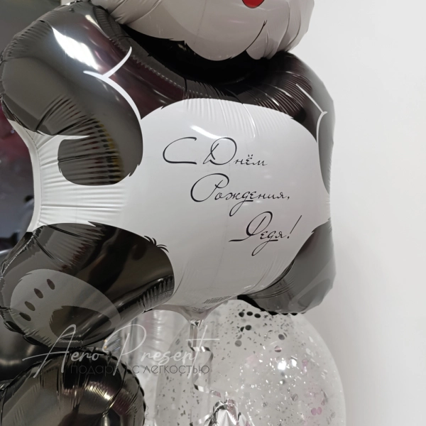 Набор воздушных шаров "Панда поздравляет"