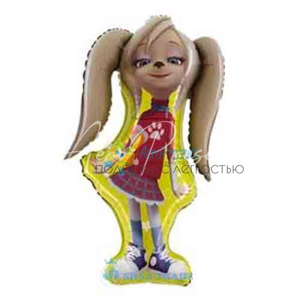 Роза Барбоскина, фольгированный шар