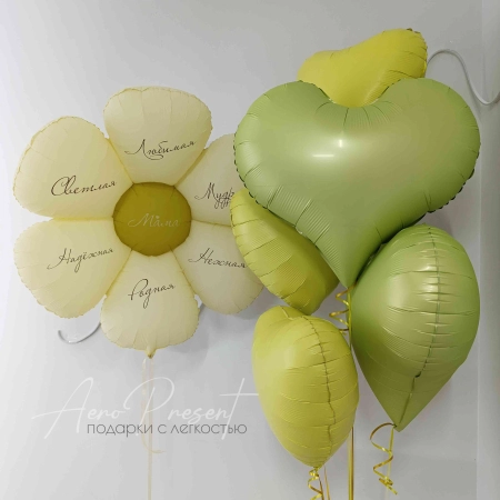 Набор воздушных шаров "Комплименты маме"