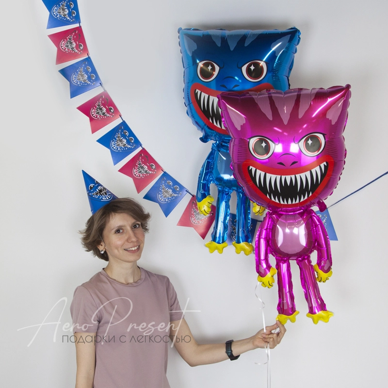 Зубабасси, фольгированный шар