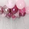 Микс шаров "Розовый шарм"