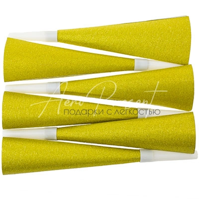 Горн блеск Золото 6шт/G