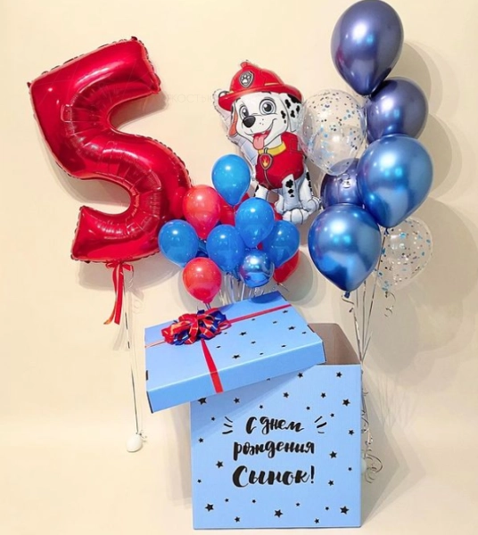 Коробка сюрприз "Суперщенок"