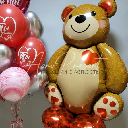 Набор шаров "Милый Мишка"