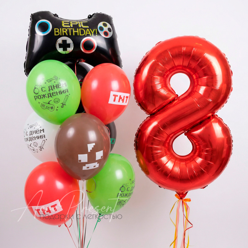 Набор "Игра в Майнкрафт с цифрой"