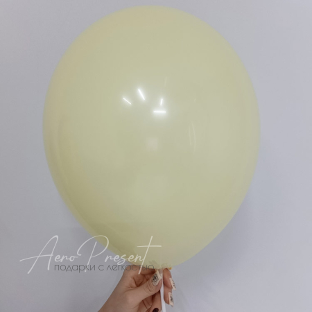 Желтый макарунс пастель