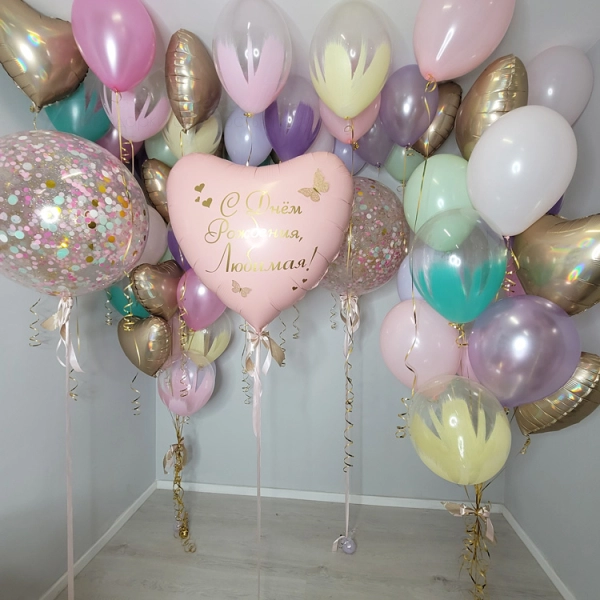 Набор шаров "Орхидея"