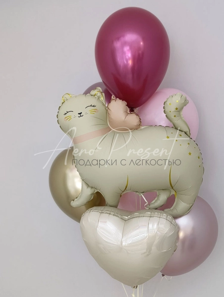 Набор шаров "Мечты о котиках"