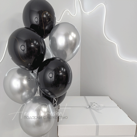 Коробка "Черно-Серебряная"