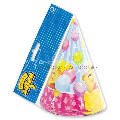 Колпак Медвежонок 6шт