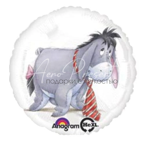 Иа и галстук, фольгированный шар