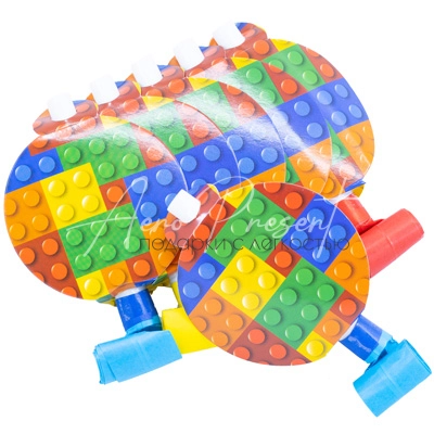 Язык-гудок с карт Конструктор 6шт